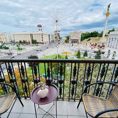 Amazing View Of Independence Square Leilighet Kiev Eksteriør bilde