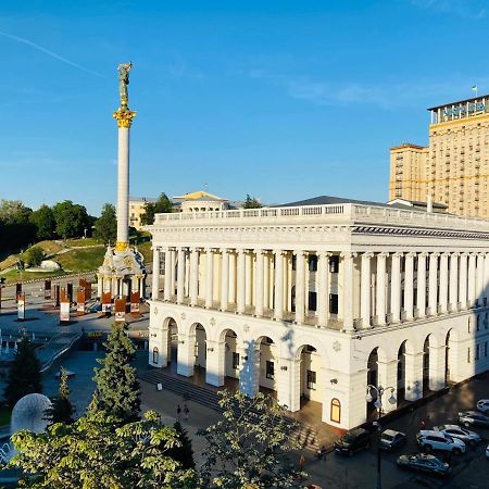 Amazing View Of Independence Square Leilighet Kiev Eksteriør bilde