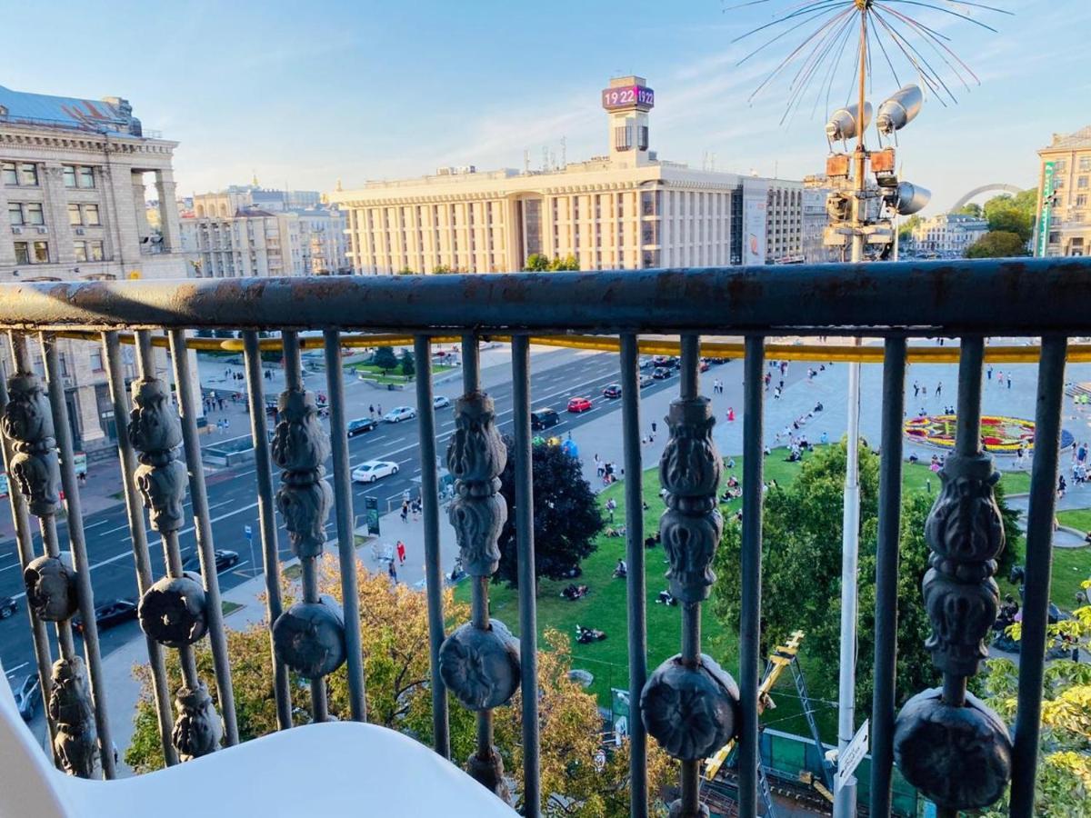 Amazing View Of Independence Square Leilighet Kiev Eksteriør bilde